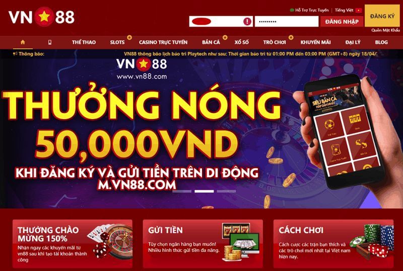 Khuyến mãi vn88